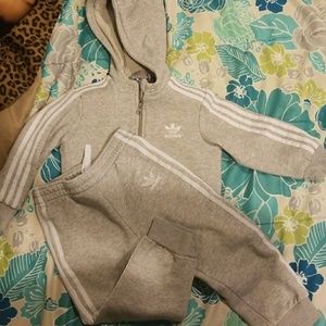 Adidas sweat suit